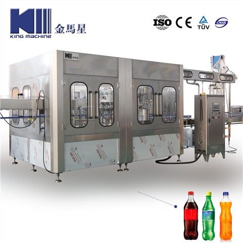 Mesin Pengisian Air Berkarbonat Soda Sparkling