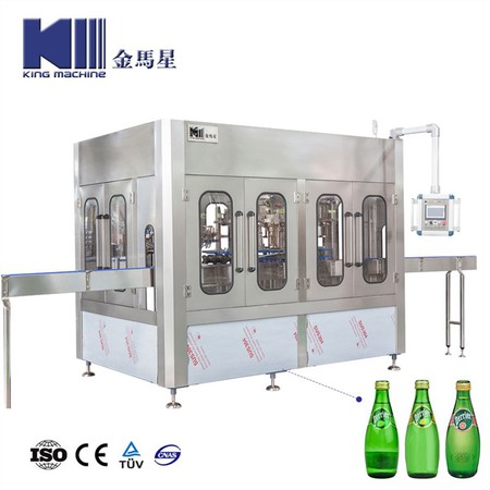 Glass Bottle Carbonated Drink Sparkling Water Soda Water Production Line