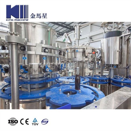Glass Bottle Carbonated Drink Sparkling Water Soda Water Production Line