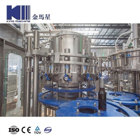 Glass Bottle Carbonated Drink Sparkling Water Soda Water Production Line